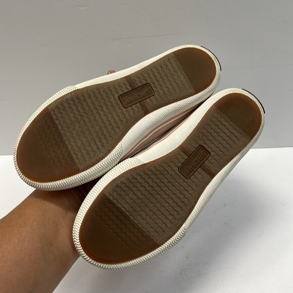 Sperry Girls Lounge Away Jr Boat Shoes girl 12 Pink Metalic - Picture 5 of 5